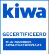KIWA gecertificeerd — kwalificatieniveau 6
